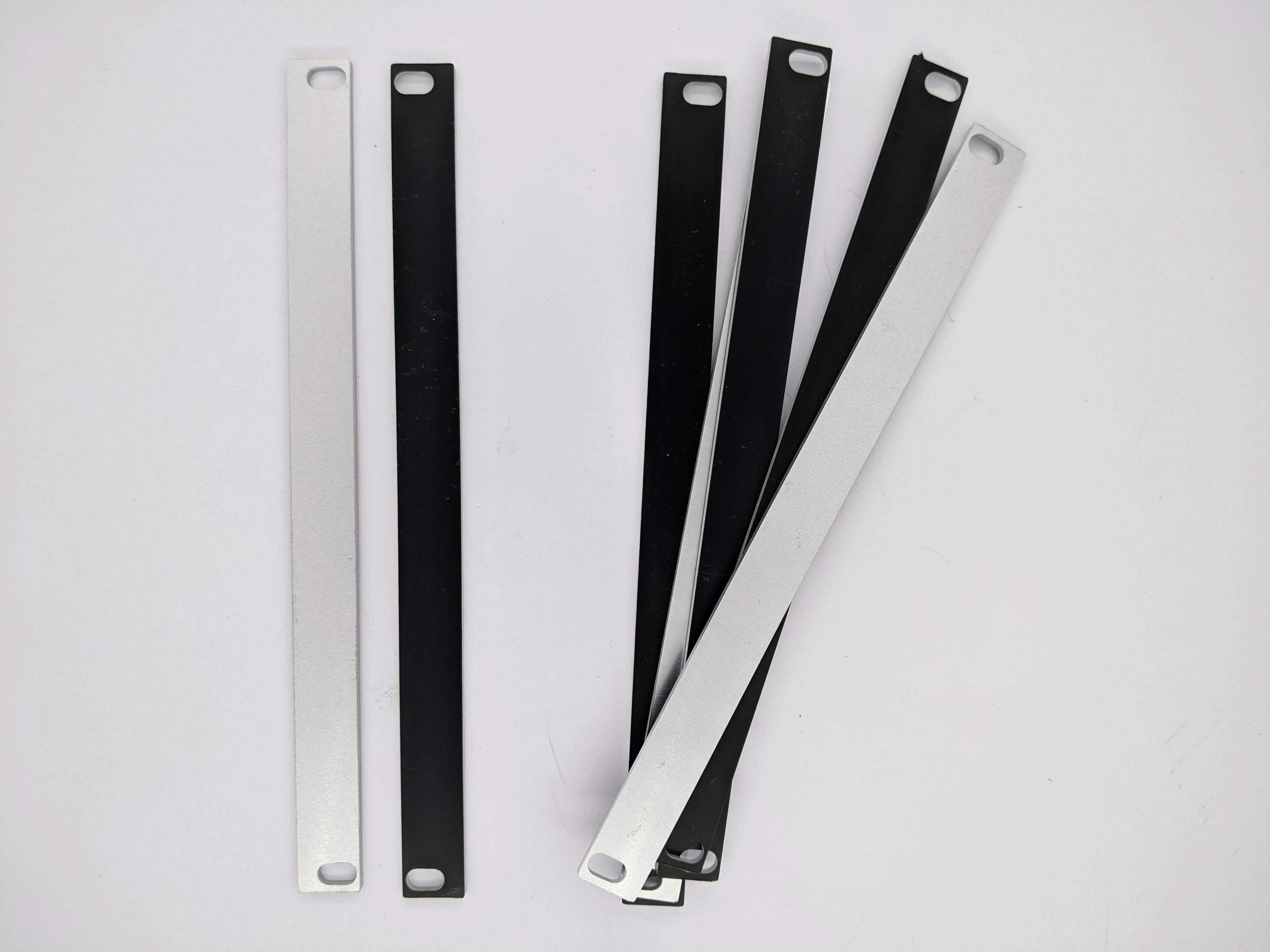 3U 2HP front panel blanking plate DIN41612