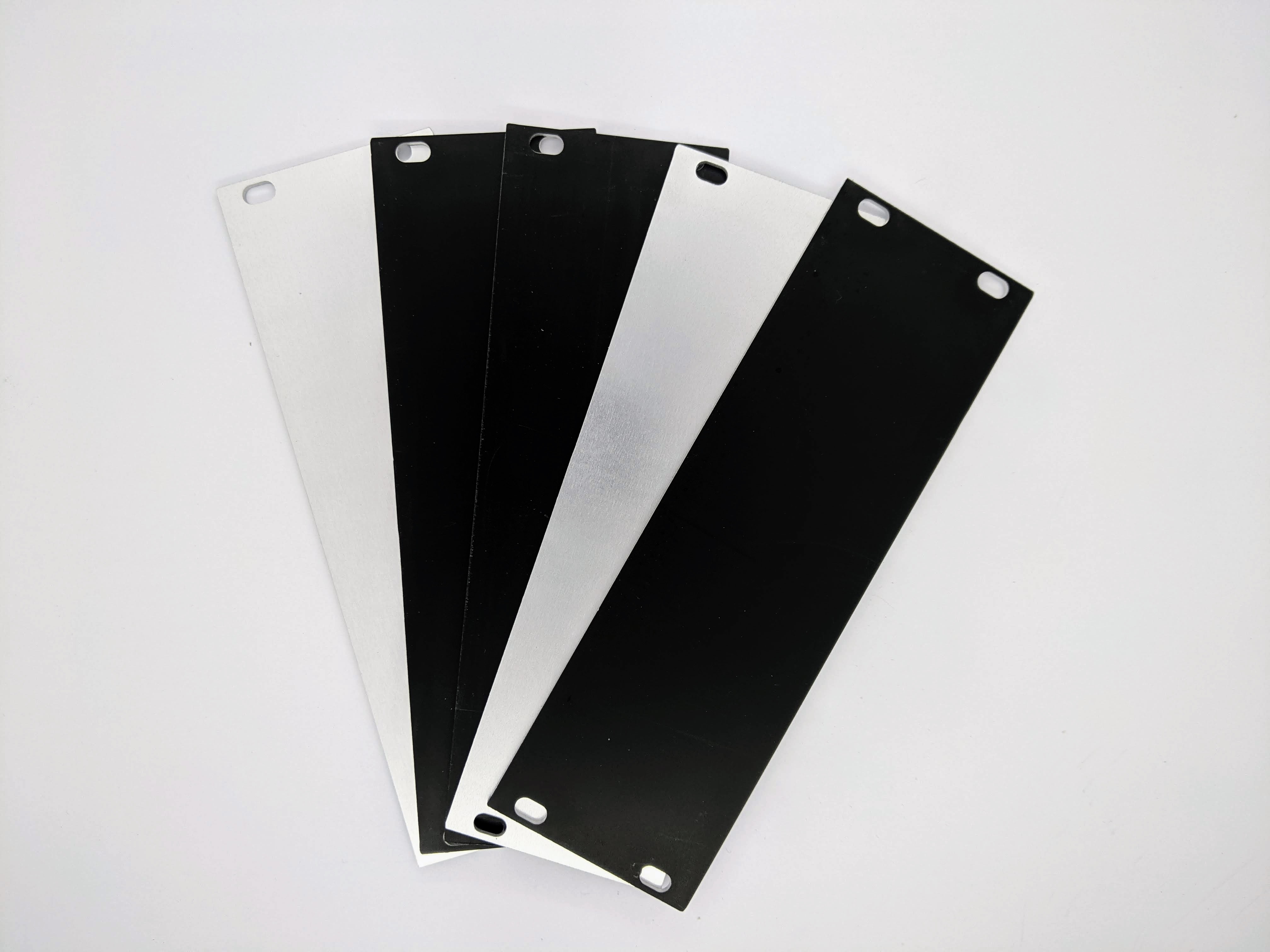3U 8HP front panel blanking plate DIN41612