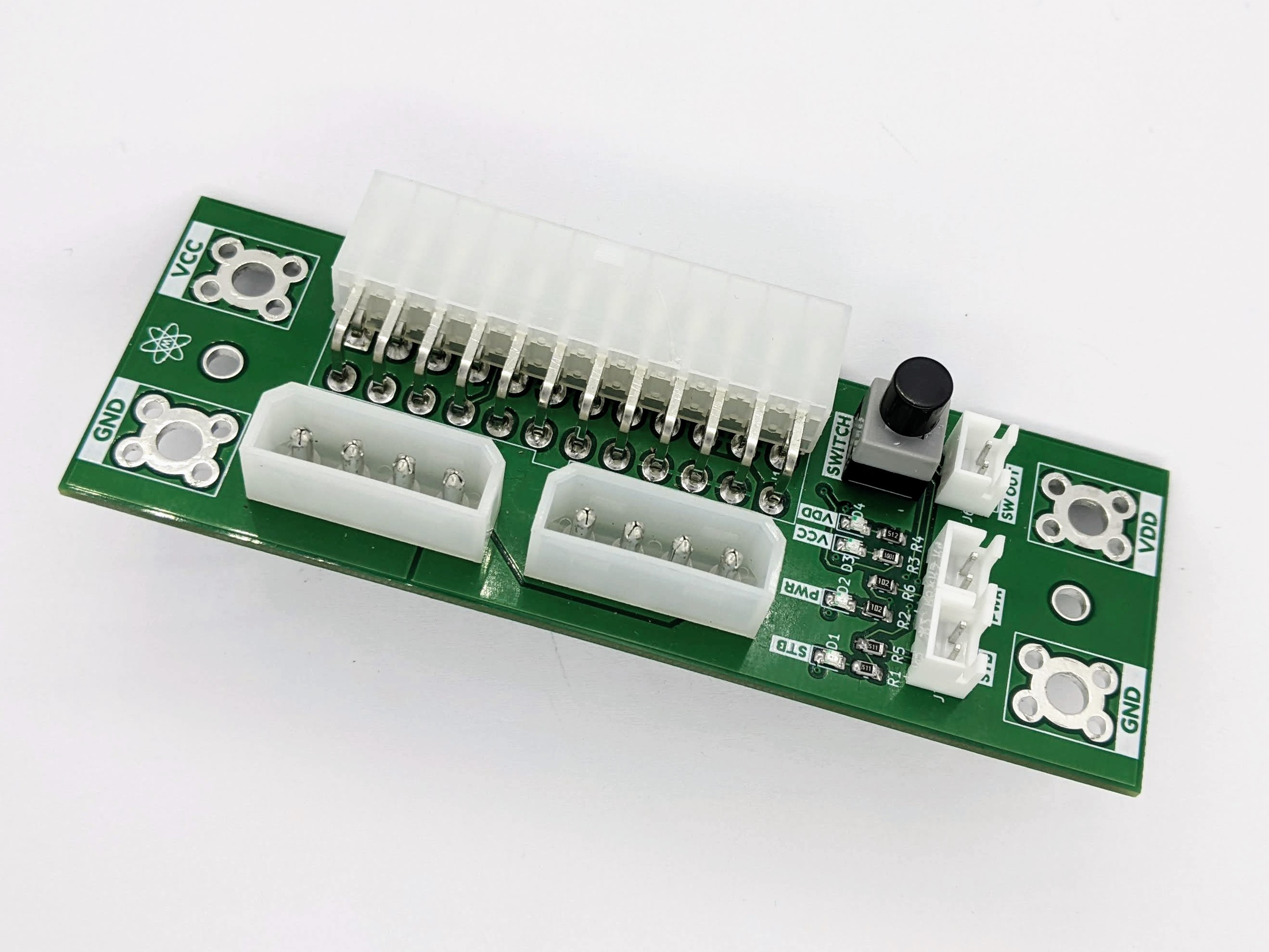 ATX PSU Piggyback for Microbus Backplane Eurocards DIN41612