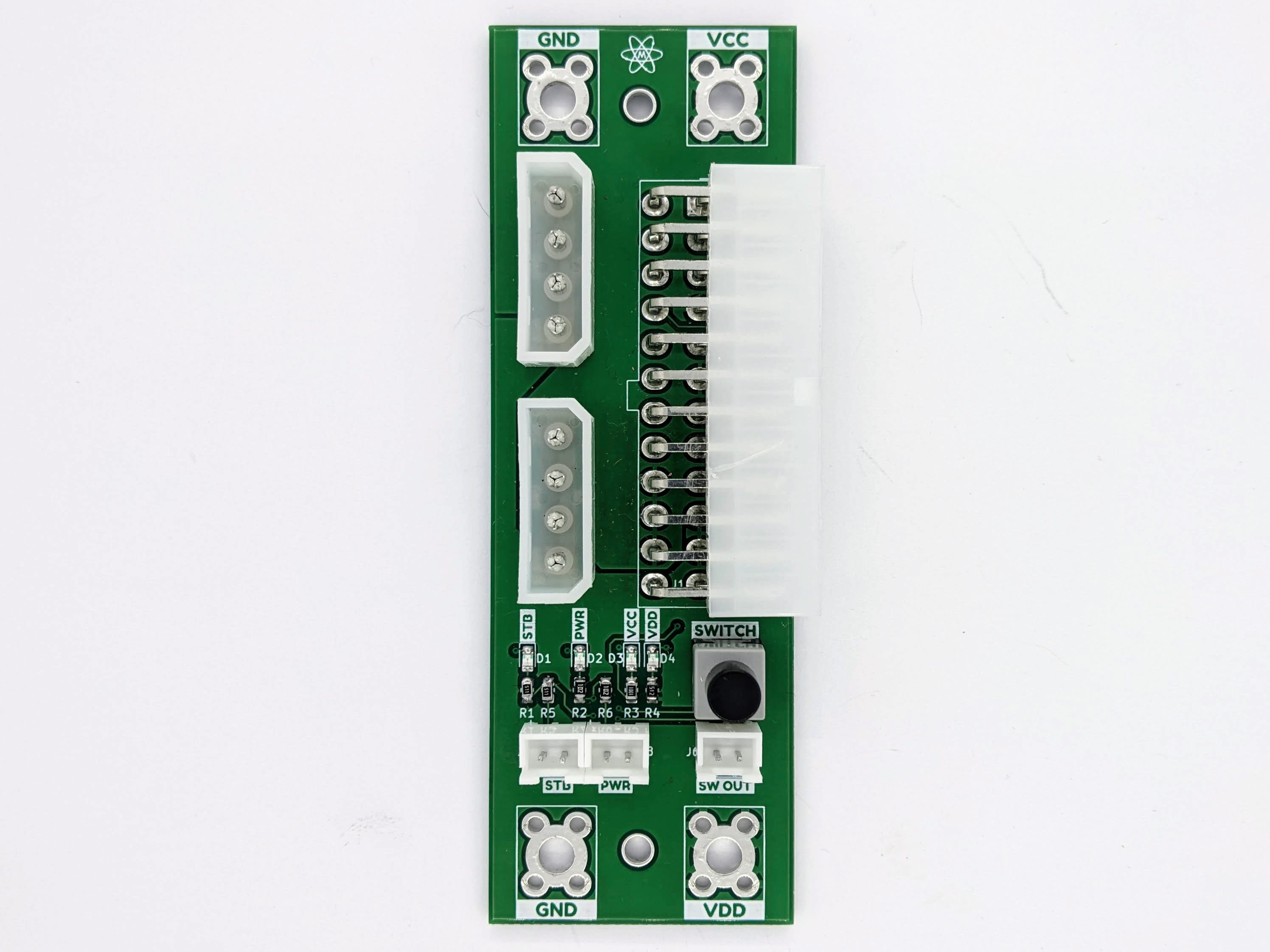 ATX PSU Piggyback for Microbus Backplane Eurocards DIN41612