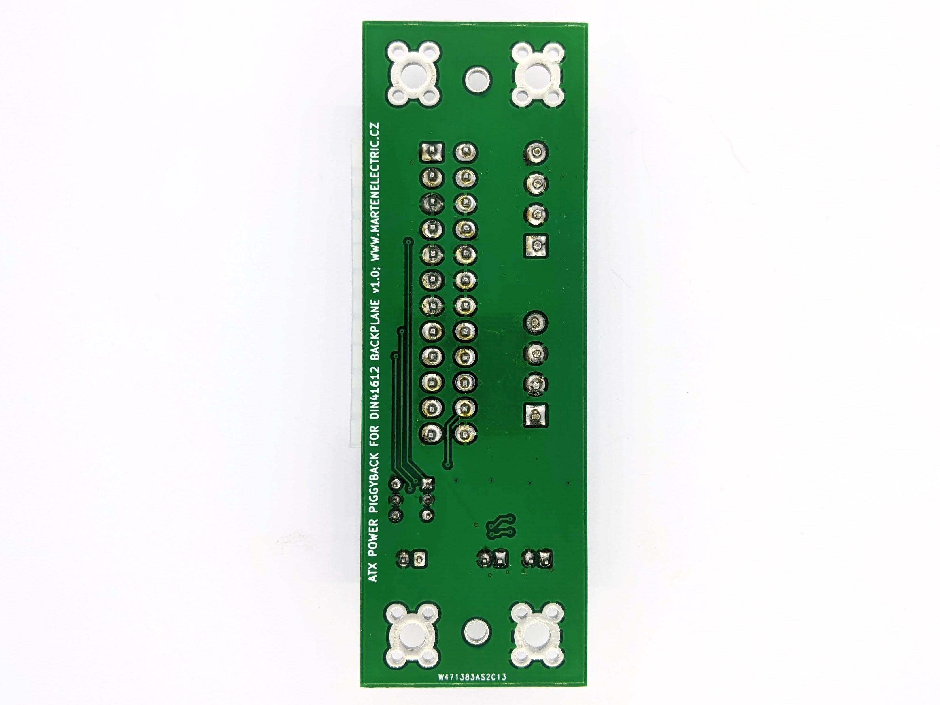 ATX PSU Piggyback for Microbus Backplane Eurocards DIN41612
