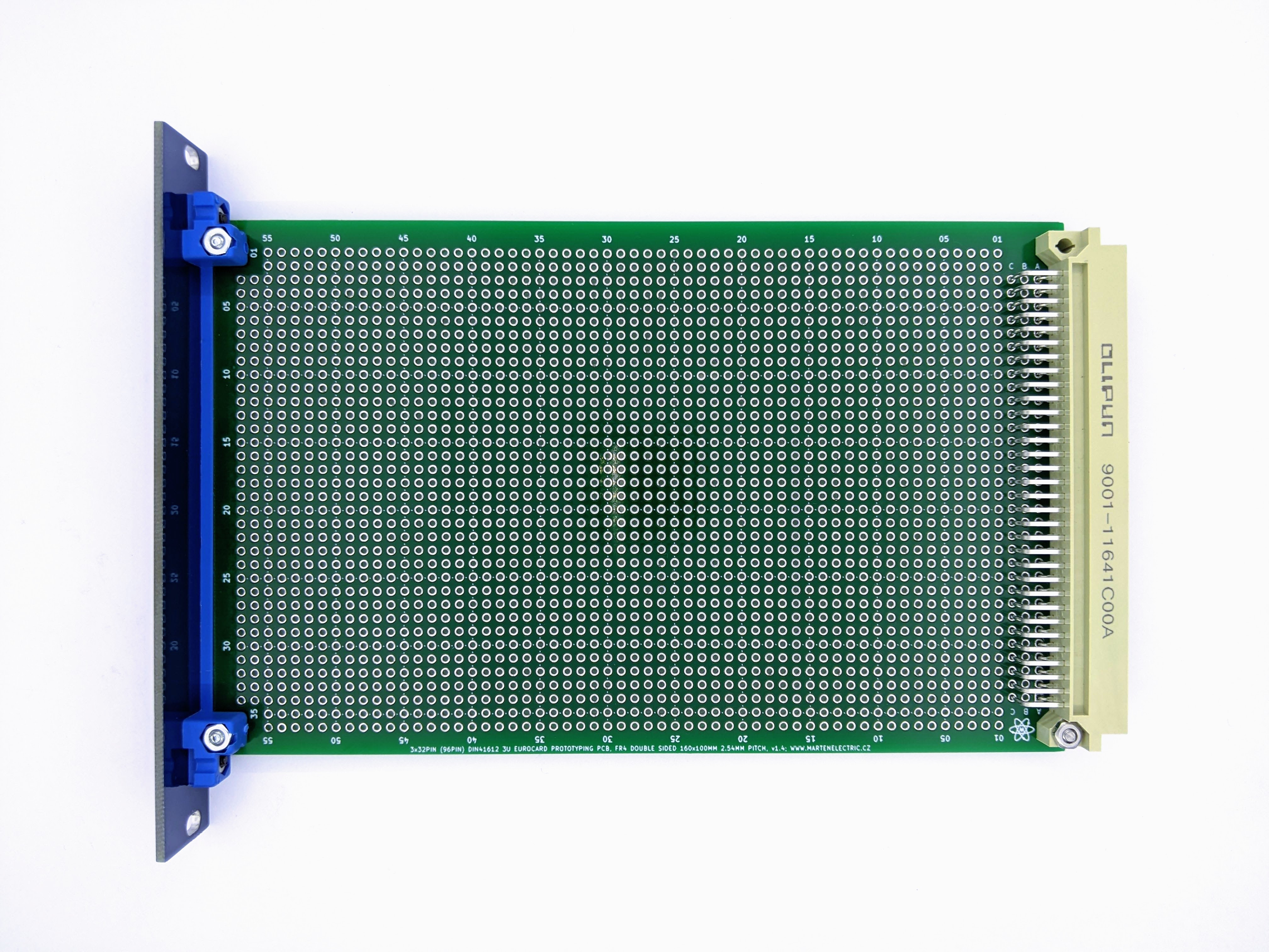 Eurocard DIN41612 3U Prototyping board PCB card 160 x 100mm
