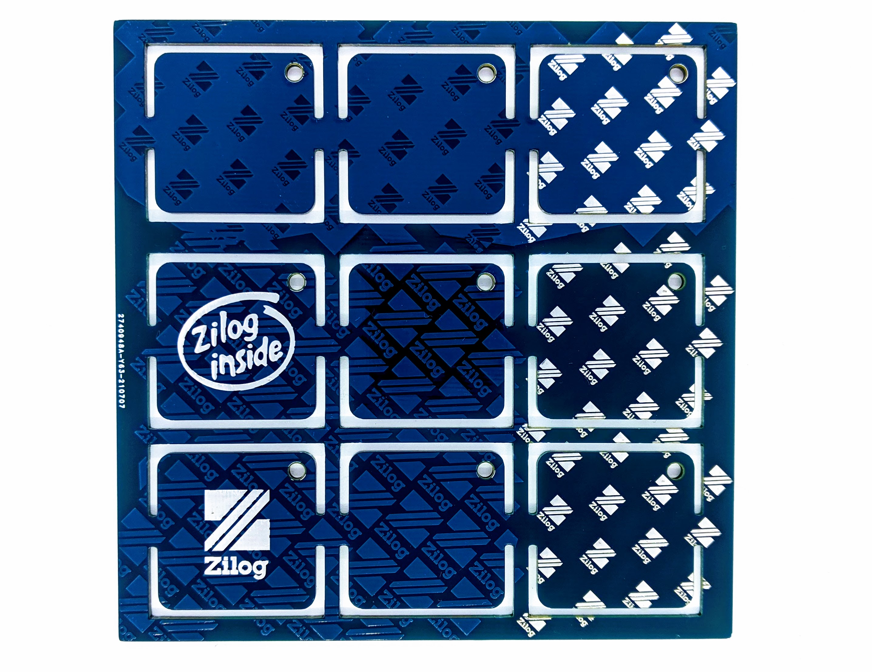 Z80 CPU PLCC44 to DIP40 adapter
